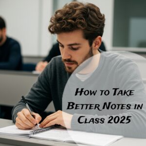 How to Take Better Notes in Class: A Comprehensive Guide for 2025
