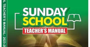 rccg sunday school teacher manual